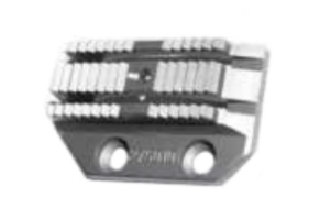 Dientes de doble arrastre aguja y diente