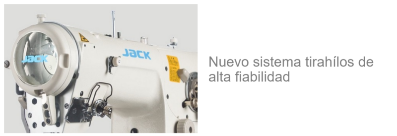 MÁQUINA DE ZIGZAG CORTAHÍLOS JACK T2284B-4E - Imagen 4