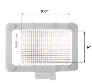 BASTIDOR MAGNETICO 240 x 150mm BORDADORA DOMESTICA