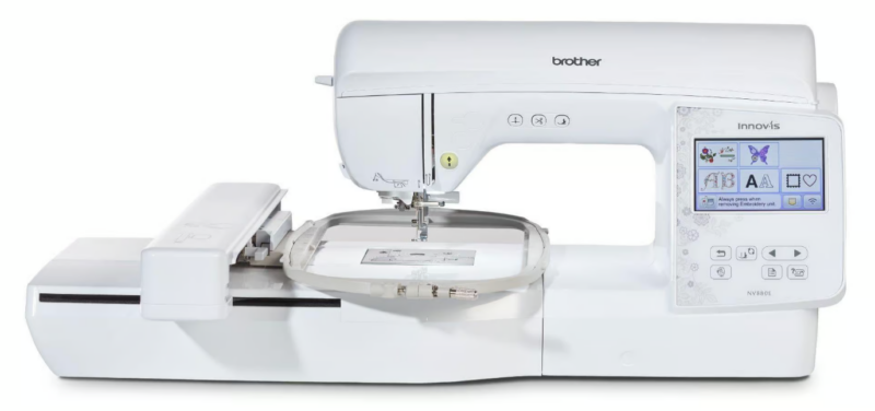 Maquina de bordar BROTHER NV880e Tecnología de Última Generación